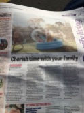 Yorkshire Evening Post Family column